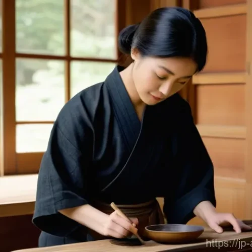 문화적 지속가능성 - **Prompt 1: Modern Artisan Crafting Traditional Lacquerware**
    A serene, brightly lit studio with...